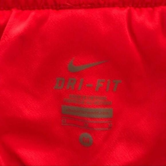 NWOT. NIKE DRI FIT DARK ORANGE and BLUE SHORTS. - Picture 5 of 6